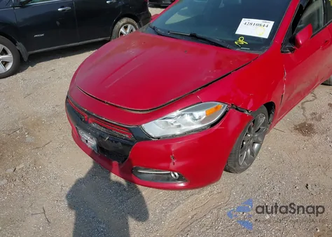 2013 Dodge Dart Sxt/Rallye из США, поврежденный, VIN 1C3CDFBA8DD137040